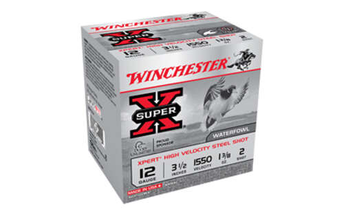 Ammunition Winchester Ammunition XPERT STEEL 12Gauge3.5" WIN SPR-X XPT 12GA 3.5" #2 25/250